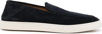 Giorgio Armani Galleria 3 Slip-On - Heren - Loafers - Blauw - 44 EU - Schoenen