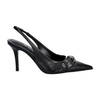 Guess Schoenen, Dames, Zwart, 39 EU, Leer, Prissie
