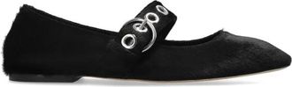 Aeyde UMA Ballerinas - Dames - Ballerinas - Zwart - 37 EU - Leer - Schoenen