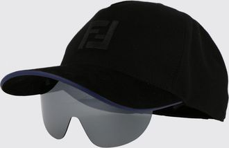 Fendi Cappello FF Fendi in cotone con lente a mascherina