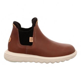 Hey Dude Womens Branson Boot In Craft Leather Coffee