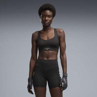 Puma Reggiseno sportivo PUMA x HYROX PWRMODE da donna, Abbigliamento, Nero, XXS