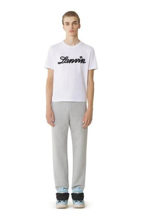 Lanvin White Lanvin Ribbon T-Shirt in Optic White at Nordstrom, Size Xx-Large