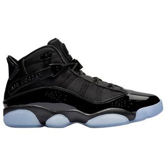 Nike Jordan Mens 6 Rings - Shoes White/Black/White Size 10.0