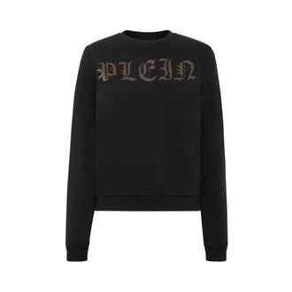 Philipp Plein Sudadera con estampado de calavera - Sweatshirts & Hoodies - Mujer - Negro - S