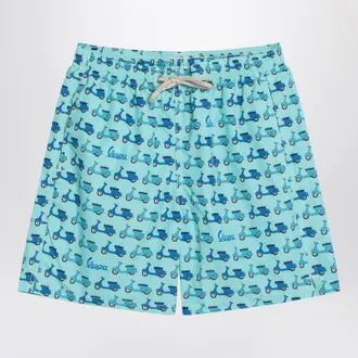 MC2 Saint Barth Jean Lighting swimsuit with Vespa