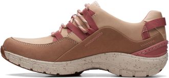 Clarks Womens Wave Range Ap Sneaker, Praline Co, 3.5 UK