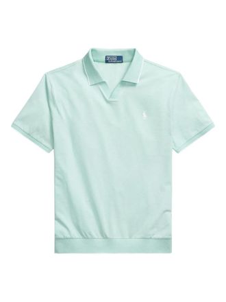 Polo Ralph Lauren jacquard mesh polo shirt - Blue