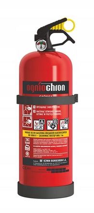 OEM Extintor De Polvo Para Coche 2kg Gp-2z Abc/pm Ign&iacute;fugo + Colgador
