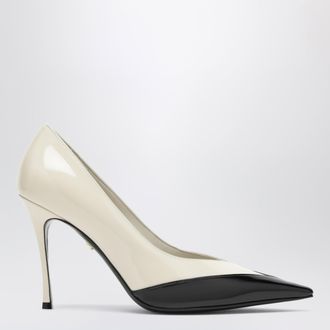 Ferragamo D&eacute;collet&eacute; Yasmin 95 bicolore
