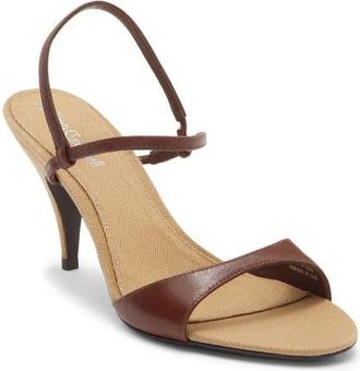 Jeffrey Campbell Calla Sandal in Brown Tan Combo at Nordstrom, Size 5.5