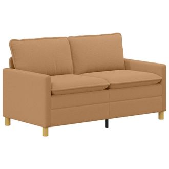 vidaXL Sof&aacute; Beige 156 X 81 X 87,5 Cm Tela Vidaxl