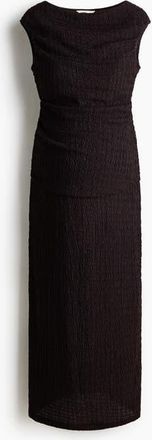 H&M Mama 2-piece Textured Jersey Set in Dark Brown at Nordstrom, Size Xx-Large