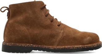 Birkenstock Uppsala Mid Regular fit - Heren - Veterlaarzen - Bruin - 40 EU - Leer - Schoenen