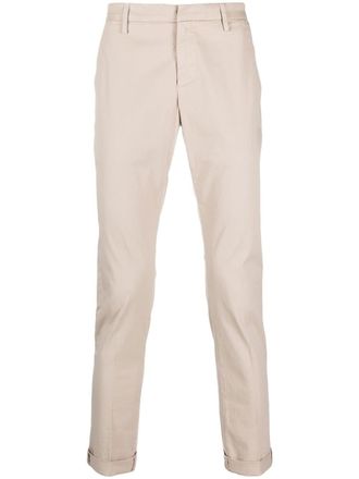 Dondup mid-rise cropped chinos - Neutrals