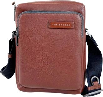 The Bridge Tassen, Heren, Bruin, ONE Size, Leer, Ludovico Crossbody