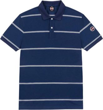 Colmar Piqu&eacute; Polo - Heren - Fitness - Blauw - XL - Katoen - Fitness