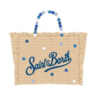 MC2 Saint Barth Tote Bags, female, Yellow, Size: ONE SIZE Colette Bag