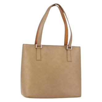 Louis Vuitton Pre-owned Tote Bags, female, Beige, Size: ONE SIZE Pre-owned Vintage Monogram Mat Canvas Tote Bag