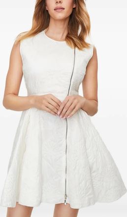 Moncler Orchid mouwloze mini-jurk - Wit