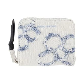 Marc Jacobs Cartera Mini Compacta de Mezclilla Daisy - Accessories - Mujer - Azul - ONE SIZE