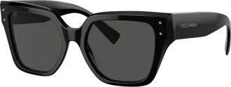Dolce & Gabbana Sunglasses, unisex, Black, Size: 52 MM 0Dg4471