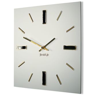 OEM Reloj De Pared Blanco Moderno Brilliant De 30 Cm