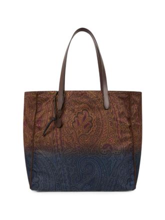 Etro Brown Unfold Me Large Tote