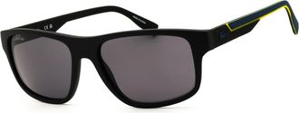 Lacoste L6057S 002 Matte Black/Grey