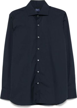 Finamore Camicia a maniche lunghe - Blu