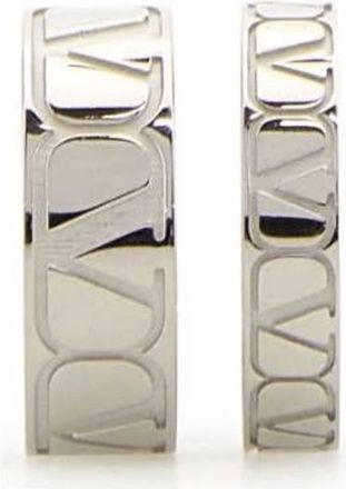 Valentino Garavani Toile Iconographe Metal Ring Set, Size 22
