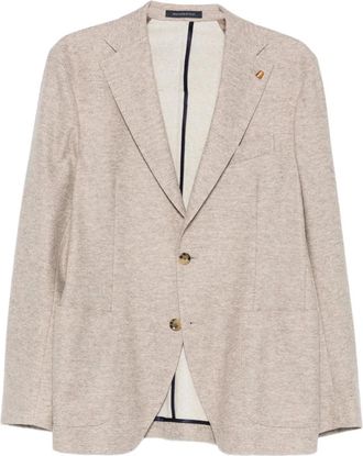Sartoria Latorre Blazer met enkele rij knopen - Beige