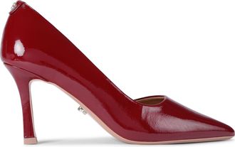 Carvela Womens Corletta D Orsay Heels - Red - Size UK 8