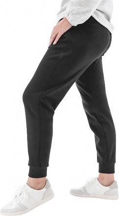 Aventura Womens Dog Walker Fleece Jogger In Black