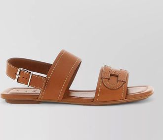 Hogan calf leather sandals