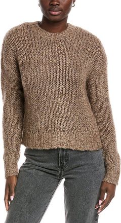 Autumn Cashmere Open Gauge Cashmere & Silk-Blend Sweater