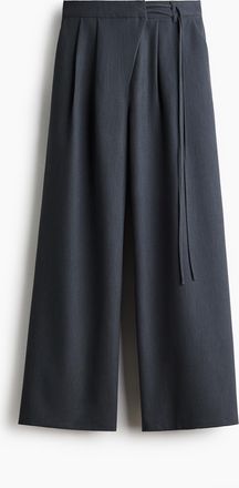 H&M Weite Hose - Grau