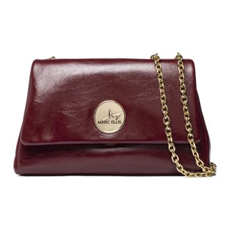 Marc Ellis Wenda M SY Schoudertas - Dames - Tassen - Rood - Maat: ONE Size Zijde