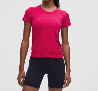 lululemon Swiftly Tech Short Sleeve 2.0 Top In Pink Dragonfruit