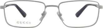 Gucci Demo Rectangular Mens Eyeglasses GG1964O 001 55