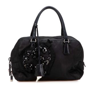 Prada Pre-owned Prada Tessuto Evening Heart Handbag Ladies ALEOILW8340C8IQB
