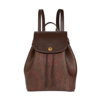 Etro Essential Medium Arnica Backpack - female - Etro - Backpacks - Brown - ONE SIZE - Bags