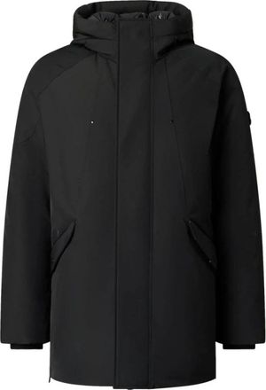 Moose Knuckles West-Ed 3Q Down Jacket - Heren - Gewatteerde jassen - Zwart - M - Polyester - Jassen