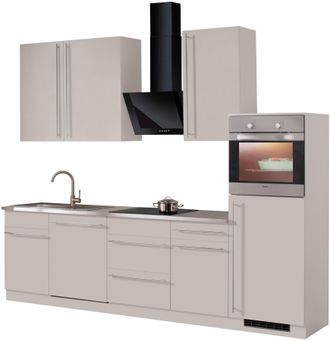 Wiho Küchen Küchenzeile »Chicago« ohne E-Geräte, Breite 280 cm