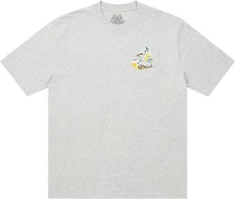 Palace SS23 Tri-Chrome T-Shirt Grey Marl P24TS092