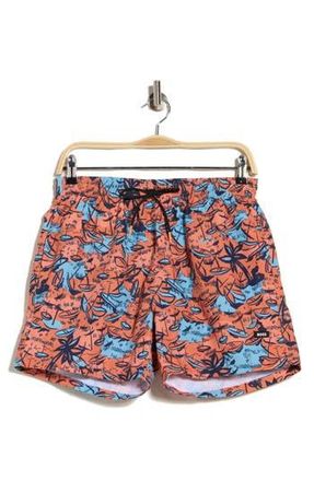BOSS Willow Swim Trunks in Bright Orange at Nordstrom Rack, Size Xx-Large