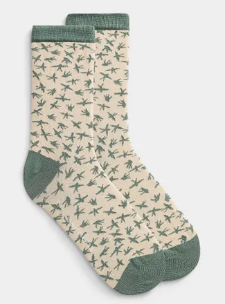Simons Womens Little bird socks