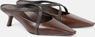 Brunello Cucinelli Mules in pelle