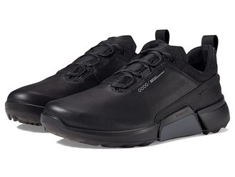 Ecco Biom H4 GORE-TEX(r) Waterproof Golf Hybrid Mens Shoes Black Cow Leather : EU 39 (US Mens 5-5.5) D - Medium