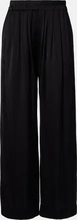 Isabel Marant Nolia satin wide-leg pants